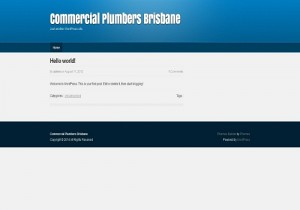 Commercial Plumbers Brisbane