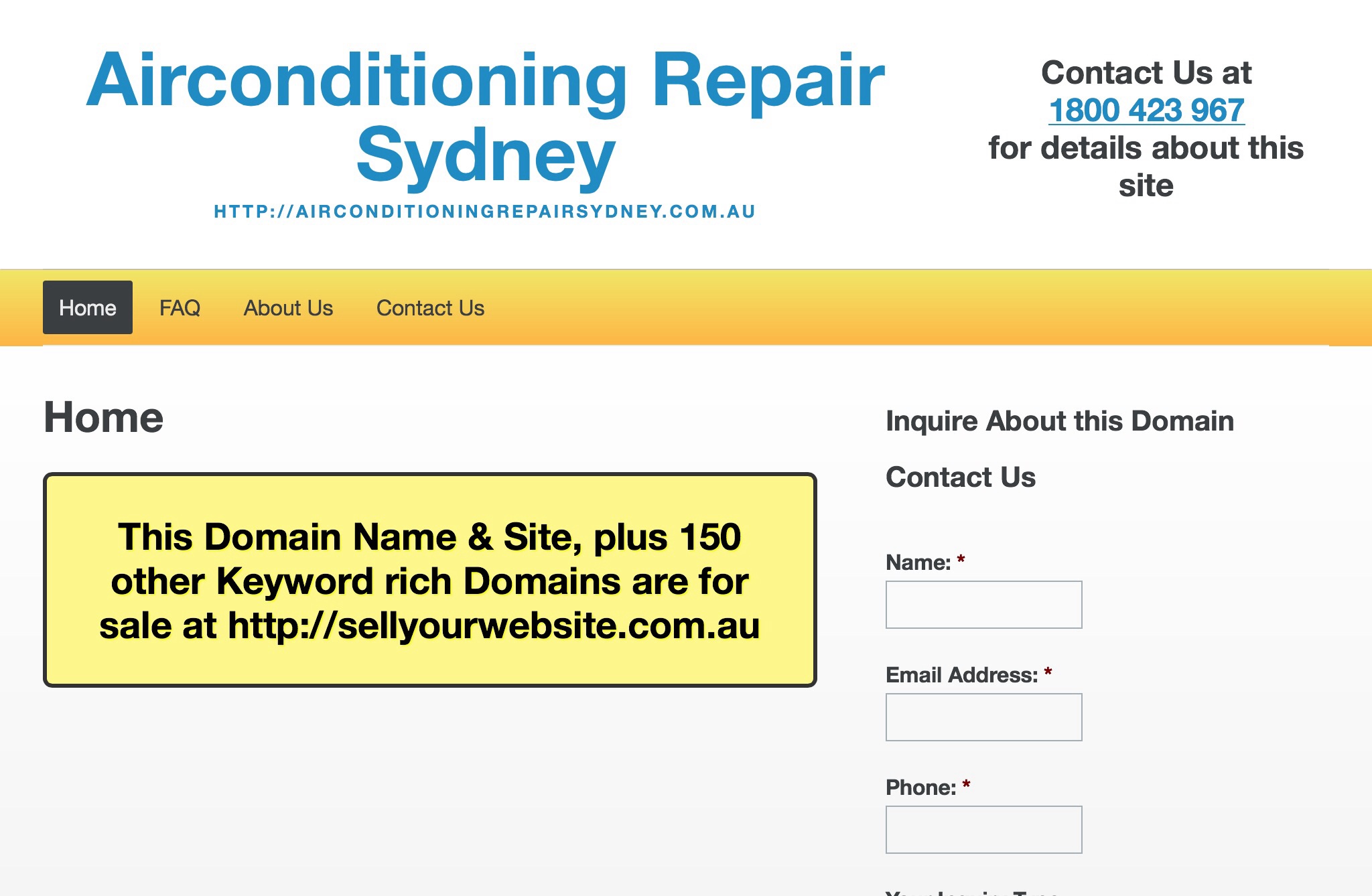 Airconditioning Repair Sydney