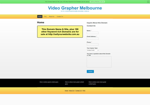 Video Grapher Melbourne
